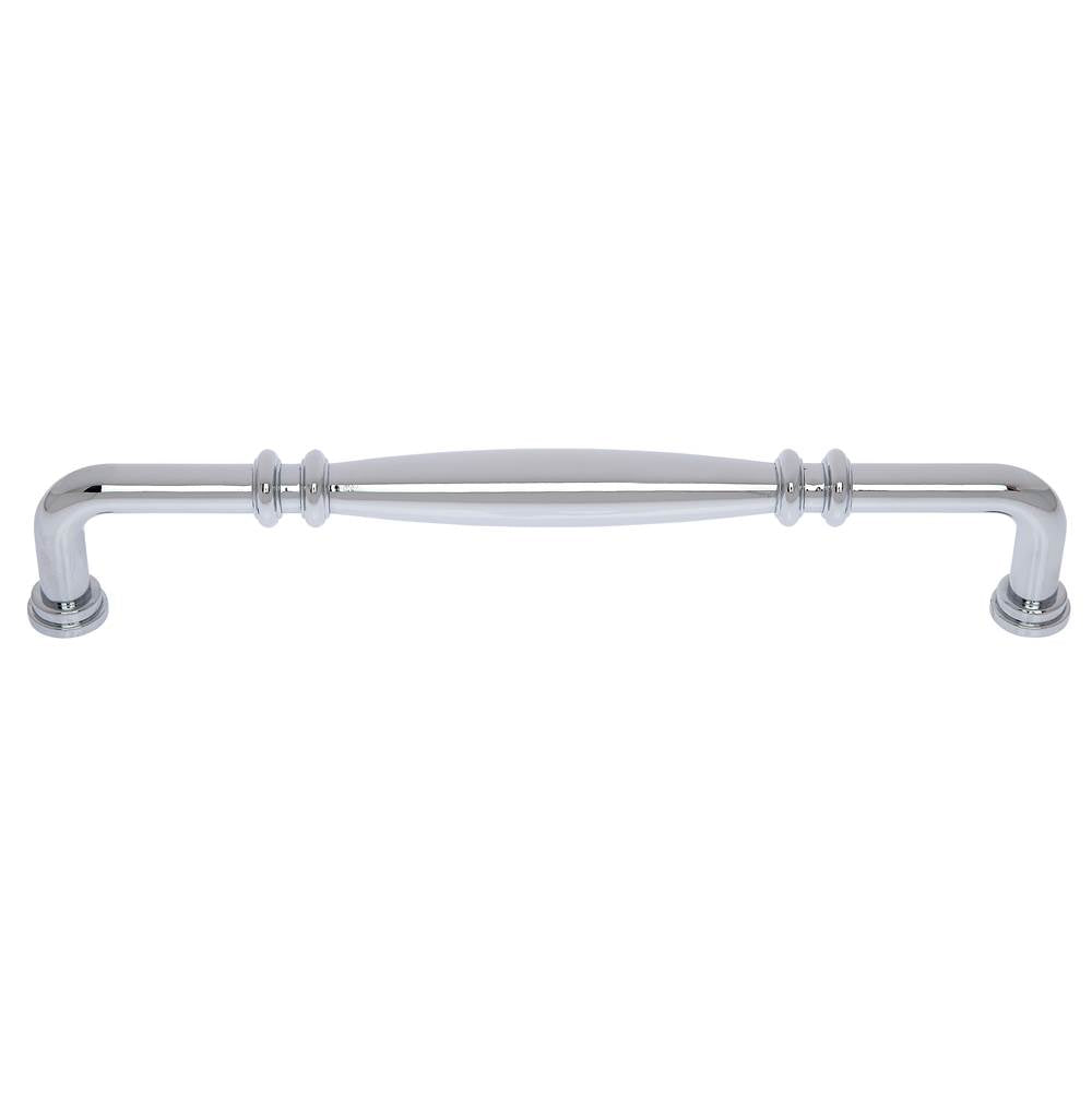 JVJ Hardware - Imperial Collection Polished Chrome Finish  12'' c/c Refrigerator Knuckle Pull, Composition Zamac - Polished Chrome
