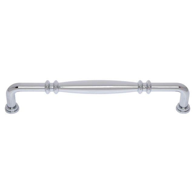 JVJ Hardware - Imperial Collection Polished Chrome Finish  12'' c/c Refrigerator Knuckle Pull, Composition Zamac - Polished Chrome