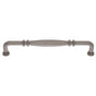 JVJ Hardware - Imperial Collection Satin Nickel Finish 12'' c/c Refrigerator Knuckle Pull, Composition Zamac - Satin Nickel