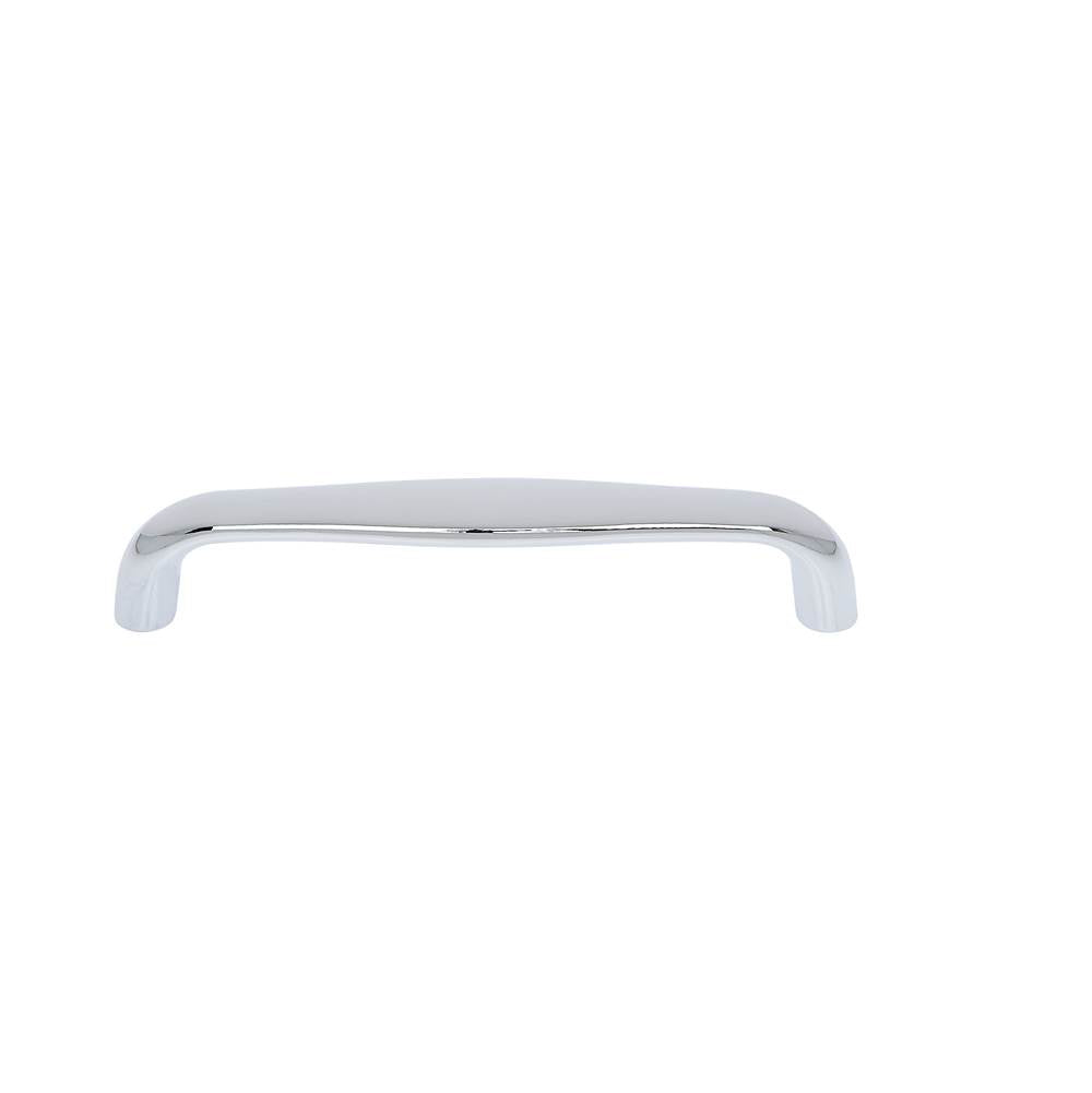 JVJ Hardware - Princeton Collection Polished Chrome Finish  6'' c/c Refrigerator Smooth Pull, Composition Zamac - Polished Chrome
