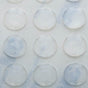 JVJ Hardware - Clear Adhesive Cabinet Bumper Pad (Bulk), Composition Silicon - Clear