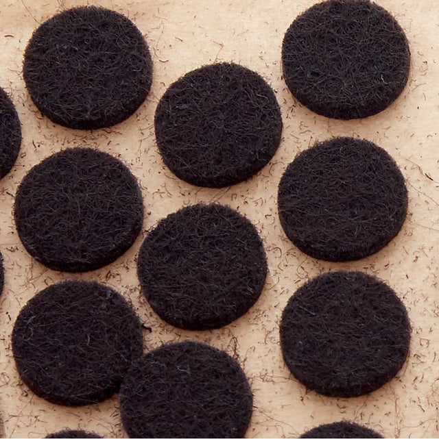 JVJ Hardware - Felt Stop Pad (Bulk), Composition Felt - Brown
