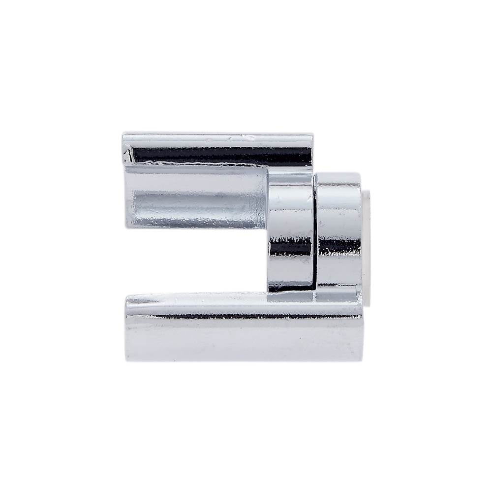 JVJ Hardware - Polished Chrome Finish Commercial DoorSaver III (Poly-Bagged), Composition Zamac - Polished Chrome
