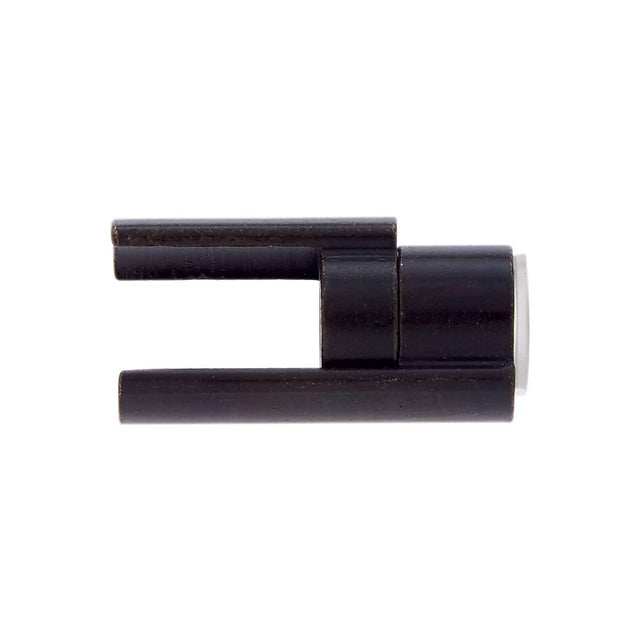 JVJ Hardware - Black Finish DoorSaver III (Poly-Bagged), Composition Zamac - Black