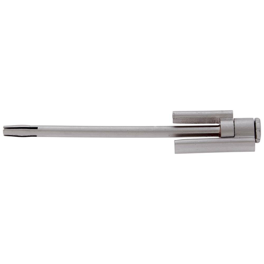 JVJ Hardware - Satin Nickel Finish DoorSaver II (Poly-Bagged), Composition Zamac - Satin Nickel