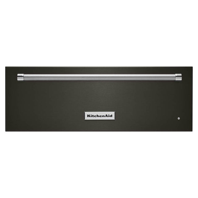 Kitchen Aid - 30'' Black Stainless Warming Drawer - Black Stainless