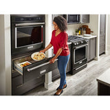 27'' Black Stainless Warming Drawer