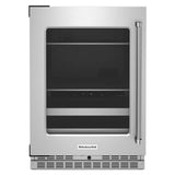 Kitchen Aid - 24 Kad Step Right Beverage Center - Stainless Steel