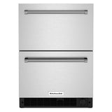Kitchen Aid - 24 Kad Refrigerator Freezer Drawers