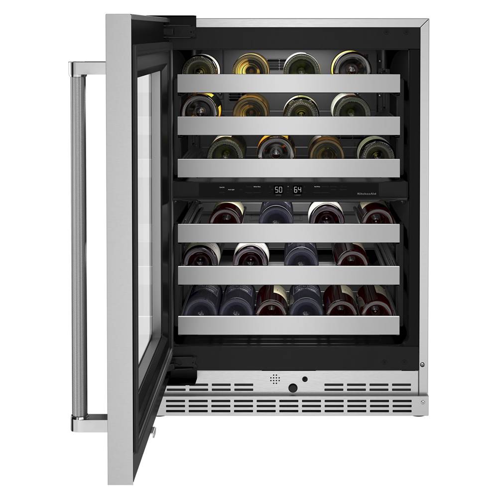 24 Kad Left Undercounter Wine Cellar