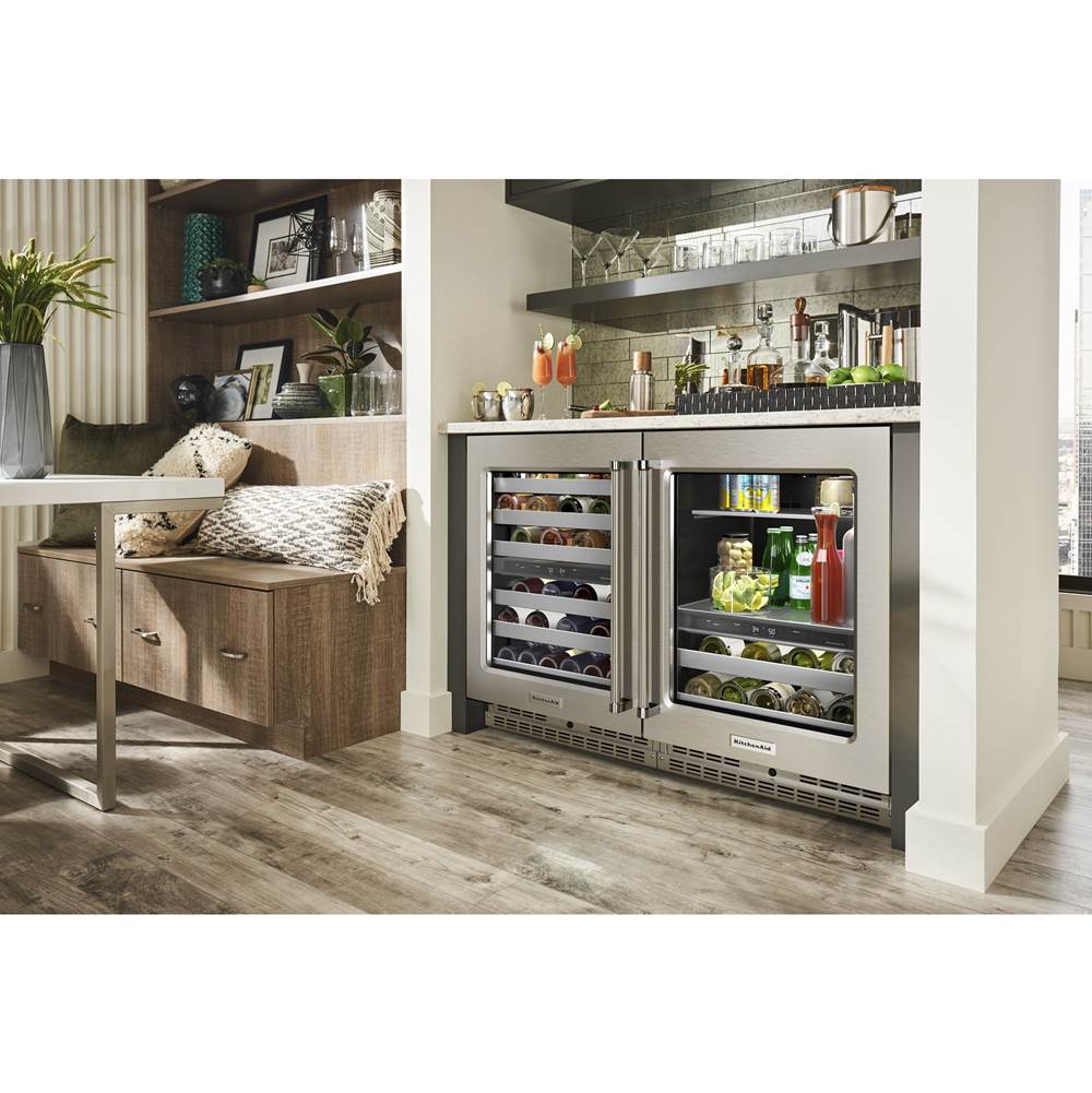 24 Kad Left Undercounter Wine Cellar