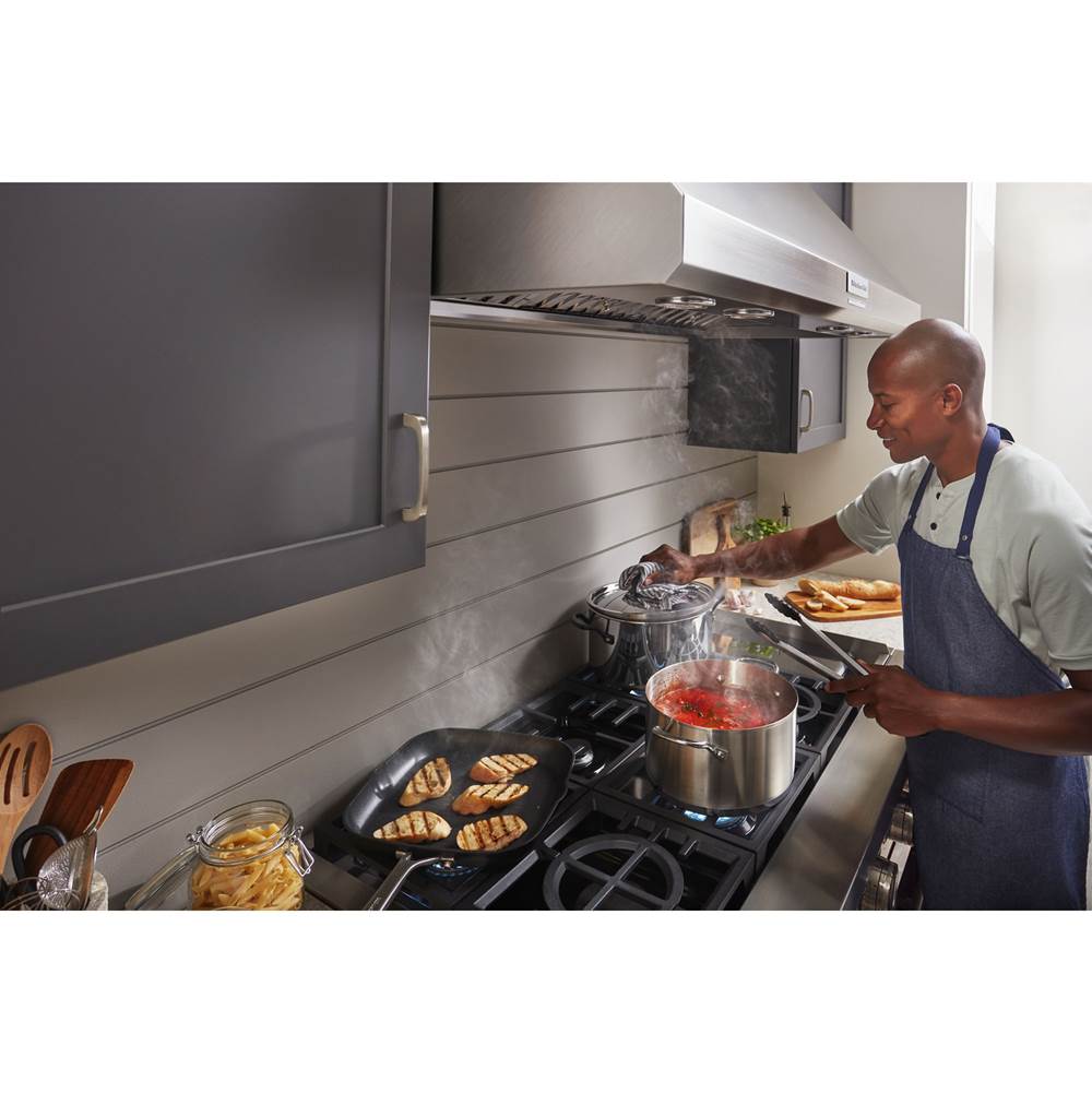 48'' Wall Mount 600-1200 Cfm Commercial Style Canopy Hood