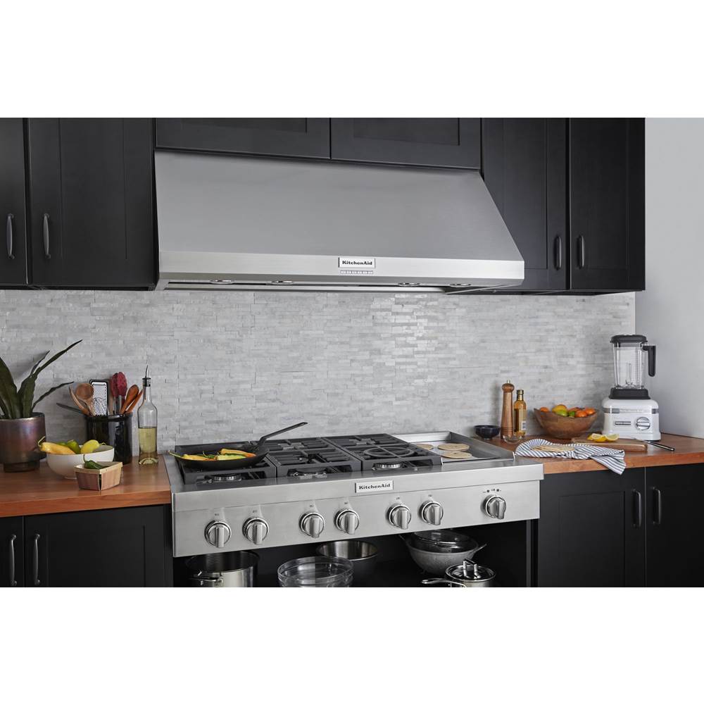 48'' Wall Mount 600-1200 Cfm Commercial Style Canopy Hood