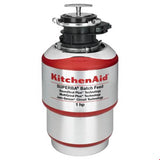 Kitchen Aid - 1 HP In-Sink Disposer - Red