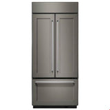 Kitchen Aid - 20 cu.ft. Built-In Bottom-Freezer Refrigerator - Panel Ready