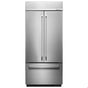 Kitchen Aid - 20 cu.ft. Built-In Bottom-Freezer Refrigerator - Stainless Steel