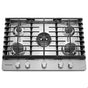 Kitchen Aid - 30 in. Built-In Gas Cooktop - Stainless Steel