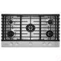Kitchen Aid - 36 in. Built-In Gas Cooktop - Stainless Steel