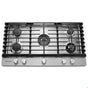 Kitchen Aid - 36 in. Built-In Gas Cooktop - Stainless Steel