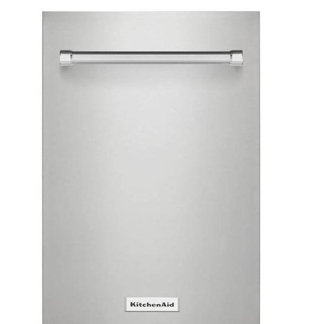 Kitchen Aid - 18'' Dishwasher Panel Kit - Stainless Steel - Stainless Steel