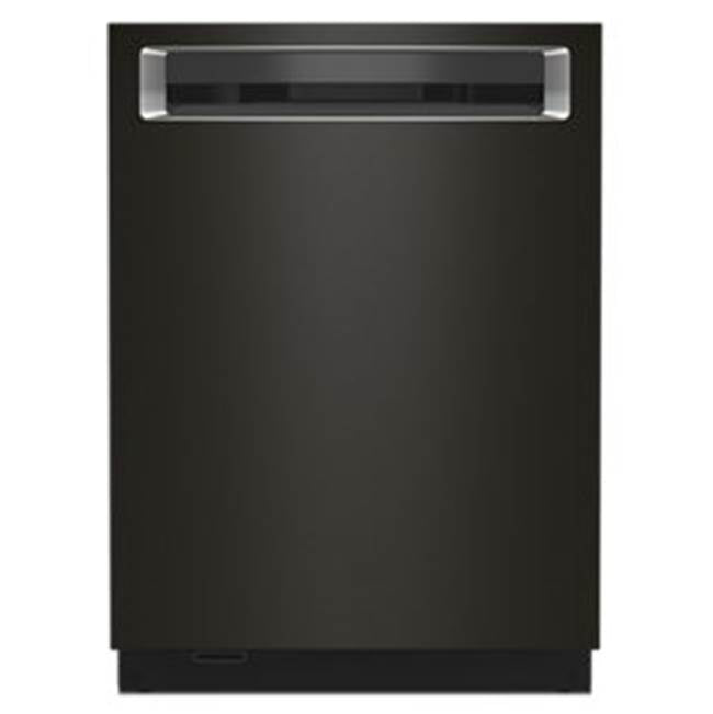 Kitchen Aid - Freeflex 3Rd Level Rack, 6 Cycles, 7 Options, Fully Integrated, 44 Dba, Premium Adjusters, Microfiltration - Black Stainless
