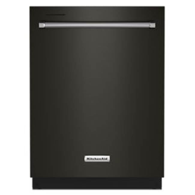 Kitchen Aid - Freeflex 3Rd Level Rack, 6 Cycles, 7 Options, Fully Integrated, 44 Dba, Premium Adjusters, Microfiltration - Black Stainless