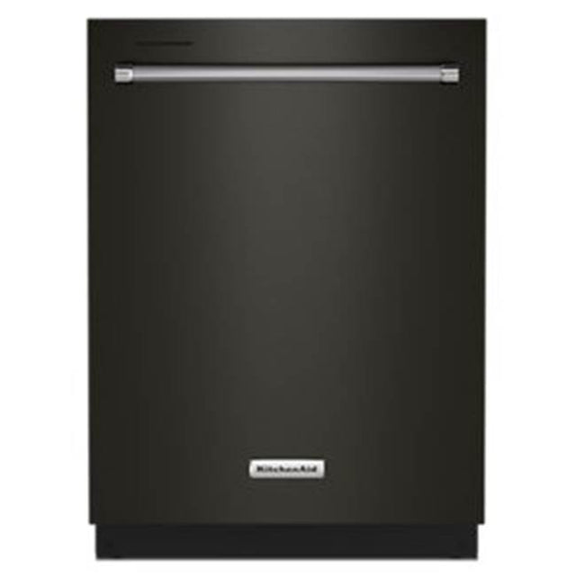 Kitchen Aid - Freeflex 3Rd Level Rack, 6 Cycles, 7 Options, Fully Integrated, 44 Dba, Premium Adjusters, Microfiltration - Black Stainless