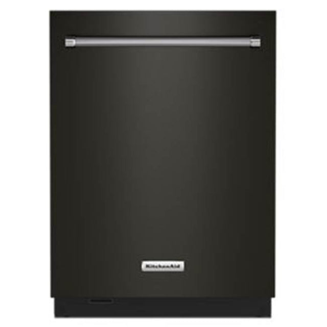 Kitchen Aid - Freeflex 3Rd Level Rack, 6 Cycles, 7 Options, Fully Integrated, 44 Dba, Premium Adjusters, Microfiltration - Black Stainless