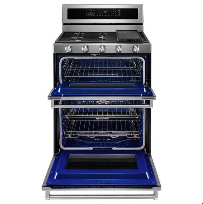 30 in. Self-Cleaning Convection Freestanding Dual Fuel  Double Oven Range