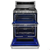 30 in. Self-Cleaning Convection Freestanding Dual Fuel  Double Oven Range