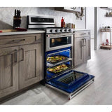 30 in. Self-Cleaning Convection Freestanding Dual Fuel  Double Oven Range