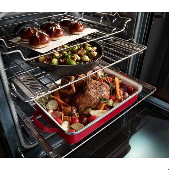 30 in. Self Cleaning Convertible Ceramic Glass Freestanding Electric Range