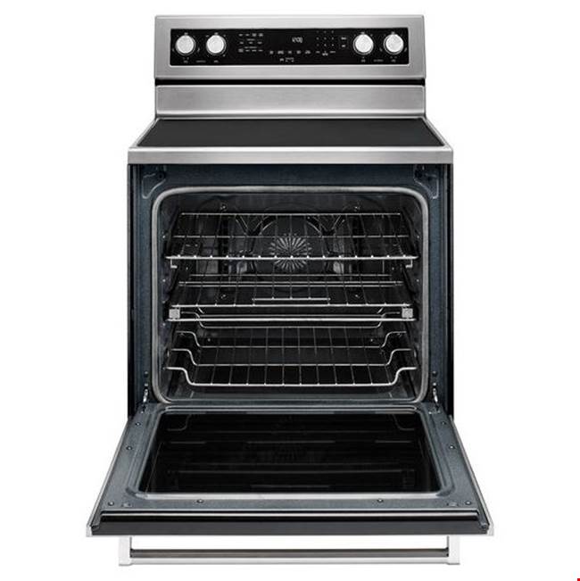 30 in. Self Cleaning Convertible Ceramic Glass Freestanding Electric Range