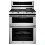 30 in. Self-Cleaning Convection Freestanding Gas Double Oven Range
