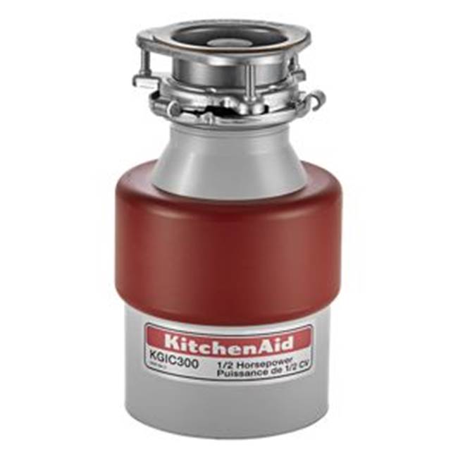 Kitchen Aid - Kitchenaid 1/2 Horsepower Continuous Feed Food Waste Disposer