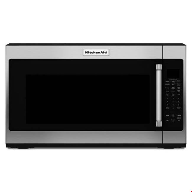 Kitchen Aid - 30 in. Over the Range Microwave Hood - Stainless Steel