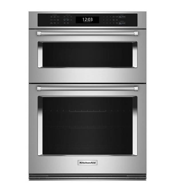 Kitchen Aid - 27 In True Convect Combo Oven With Air F