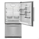 22 cu.ft. Standard-Depth Bottom-Freezer Refrigerator