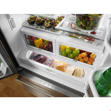 22 cu.ft. Counter-Depth French Door Bottom-Freezer Refrigerator