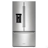 Kitchen Aid - Counter Depth French Door Refrigerator - Stainless Steel with PrintShield