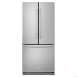 Kitchen Aid - 20 cu.ft. No Frost External Dispense FrenchDoor Bottom-Freezer Refrigerator - Stainless Steel