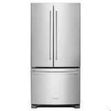 Kitchen Aid - 22 cu.ft. French Door Bottom-Freezer Refrigerator - Stainless Steel
