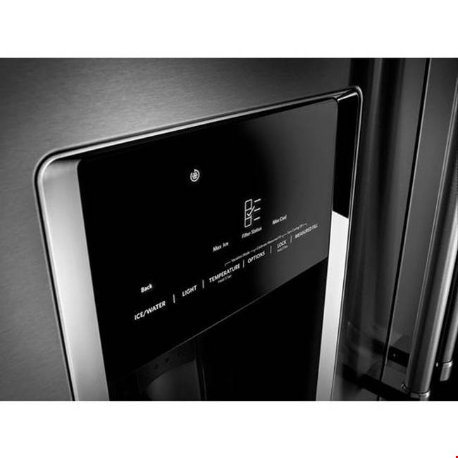 36 in. Wide No Frost External Dispense French Door BottomFrz Refrigerator