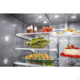 36 in. Wide No Frost External Dispense French Door BottomFrz Refrigerator
