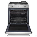 30 in. Self-Cleaning Convection Slide-In Dual Fuel Range