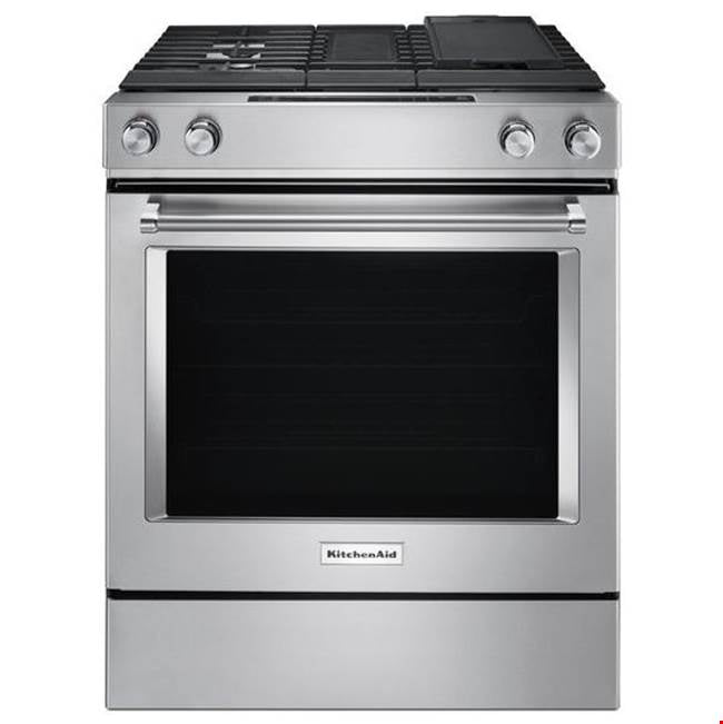 30 in. Self-Cleaning Convection Slide-In Dual Fuel Range