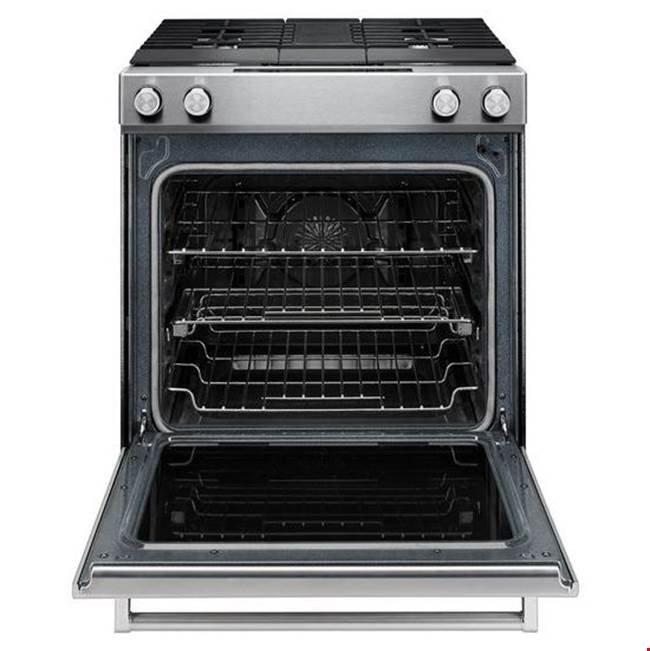30 in. Self-Cleaning Convection Slide-In Dual Fuel Range