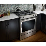30 in. Self-Cleaning Convection Slide-In Dual Fuel Range