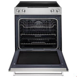 30 in. Self-Cleaning Ceramic Glass Cooktop Slide-In Electric Range