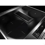30 in. Self-Cleaning Convection Ceramic Glass Downdraft Slide-In Elec Range